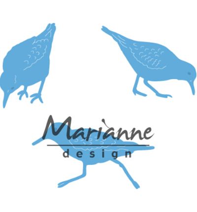 LR0596 Dies Marianne Design sjöfåglar