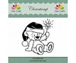 STAMP0106CLEARSTAMP Dixi Craft Nalle