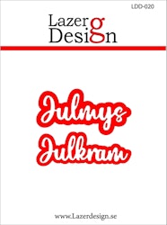 LDD-020DIES Lazerdesign Julmys Julkram m baksida
