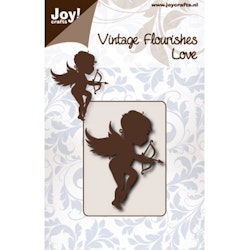 6003-0048DIES Vintage flourishes  Love