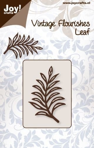 6003-0047DIES Vintage flourishes leaf