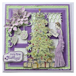 IFS019 Clearstamp Vintage christmas