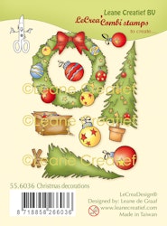556036CLEARSTAMP LEANE Christmas Trees