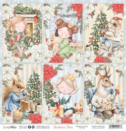 CHTI-06 Christmas time Papper 12 x 12