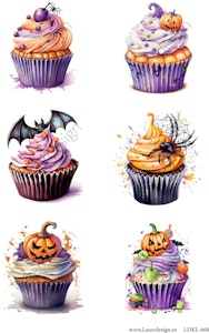 LDKL-668 Klippark  Cupcake Halloween