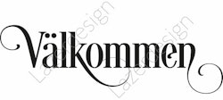 687 stämpel Välkommen