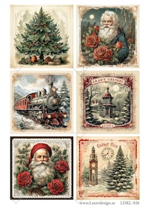 LDKL-926 Klippark Vintage Julmotiv
