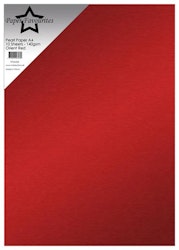 PFSS308  1 st Pärlemor - A4 Orient Red /Julröd