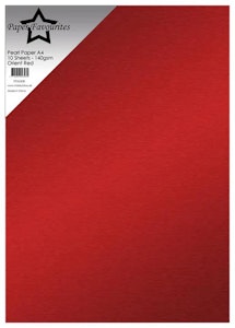 PFSS308  1 st Pärlemor - A4 Orient Red /Julröd