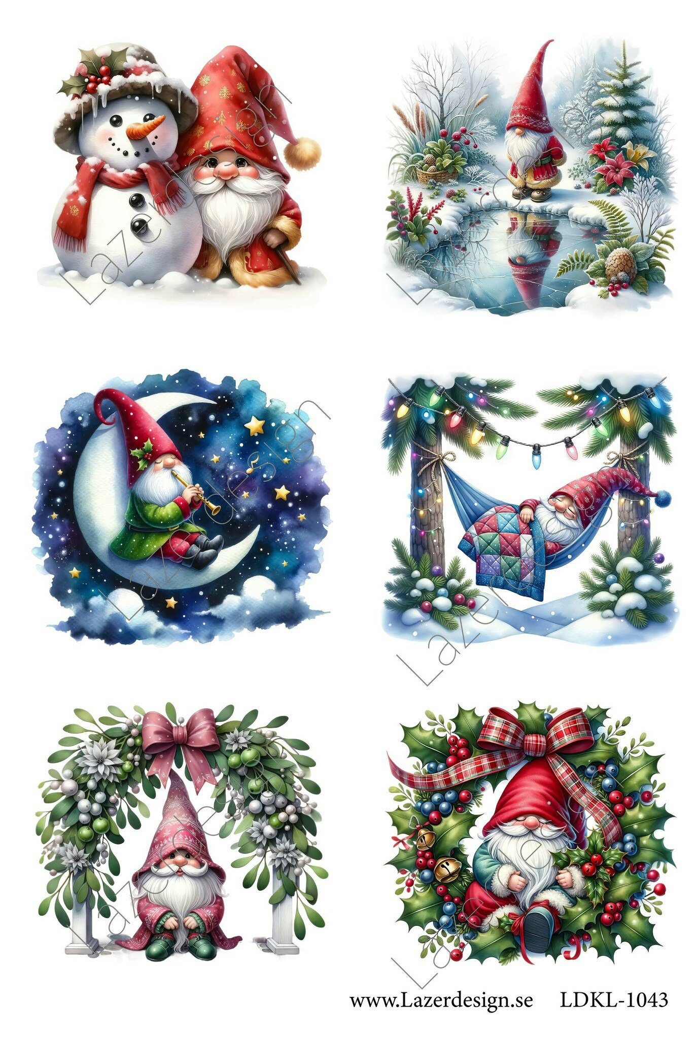LDKL-1043 Klippark Julmotiv
