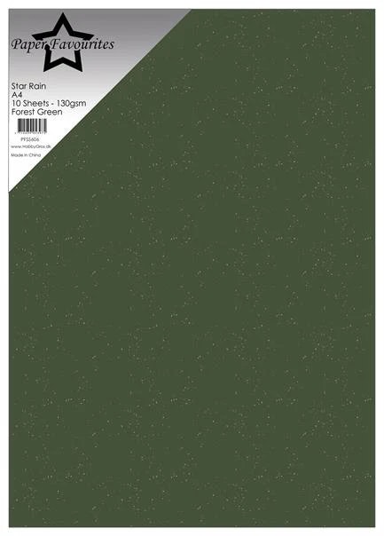 PFSS606 STAR RAIN Forest Green/Julgrön
