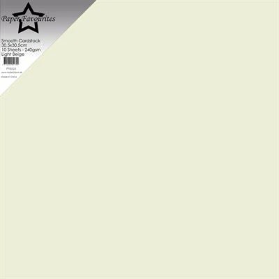 PFSS523 Smooth Cardstock Light Beige