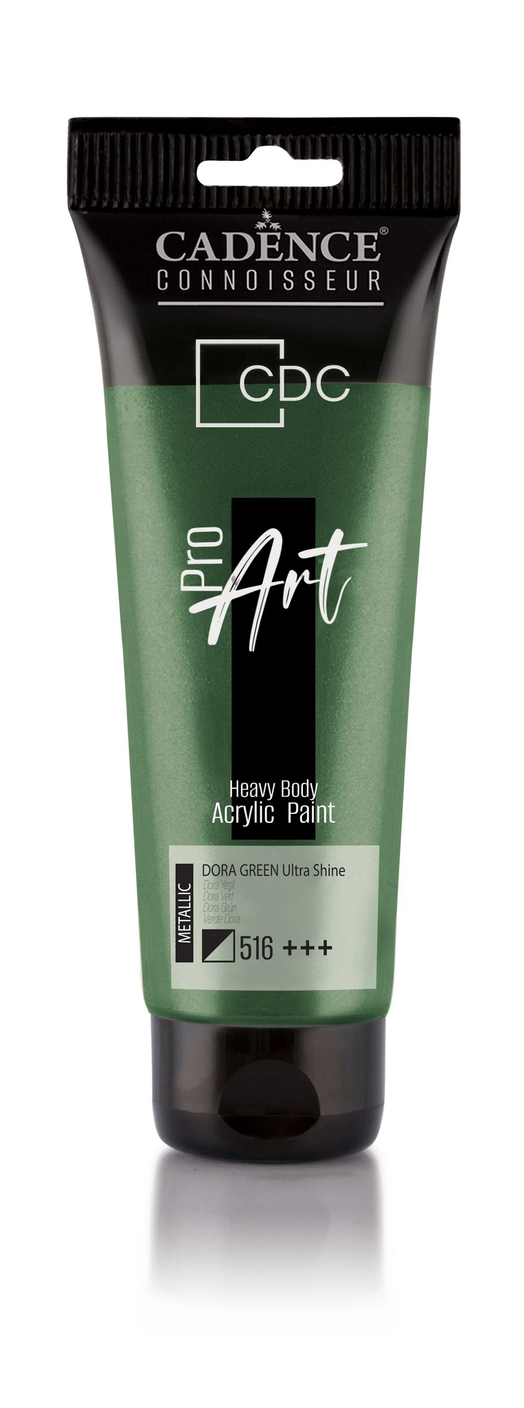 516DORA GREEN METALLIC ULTRA SHINE
