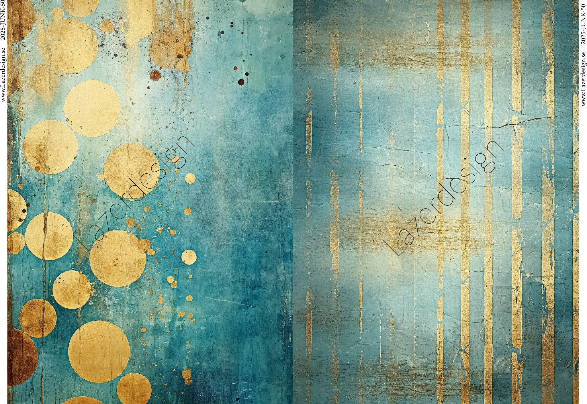2025-JUNK-50 Blått o guld