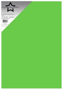 PFSS709- Smooth Cardstock Fresh Green A4