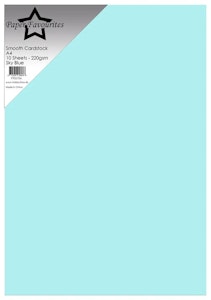 PFSS706- Smooth Cardstock Sky Blue A4