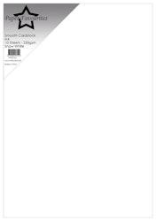 PFSS724-Smooth Cardstock Snow White A4