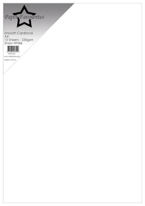 PFSS724-Smooth Cardstock Snow White A4