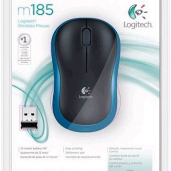 Logitech Wireless Mouse M185 Blue