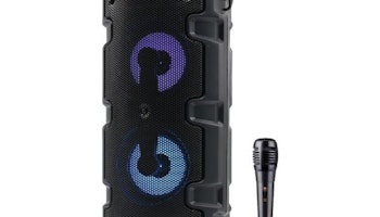 Bluetooth Högtalare med Karaoke Mikrofon ELBE ALT-88 10W Svart
