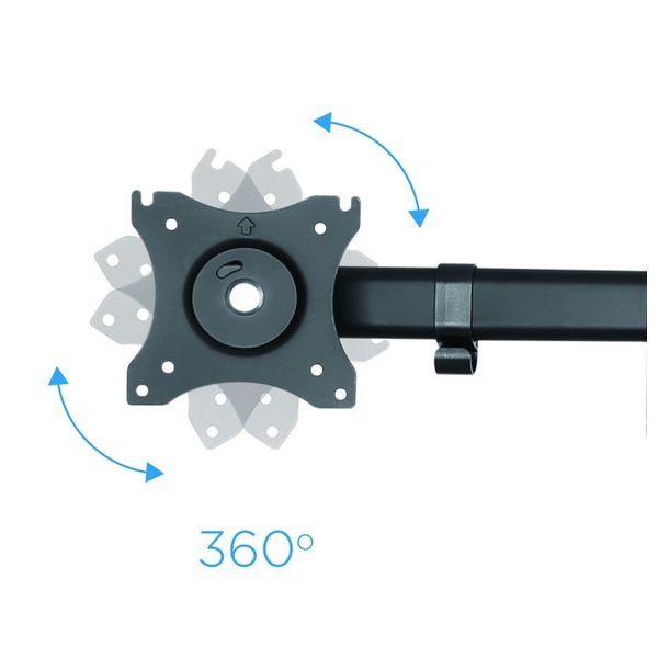Bordsfäste för TV TooQ DB1327TN-B 13"-27" 8 kg Svart