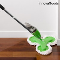 InnovaGoods Home Houseware triple mopp med spray