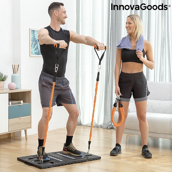 Komplett bärbart träningssystem med träningsguide Gympak Max InnovaGoods Sport Fitness