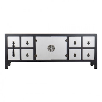 TV-bänk med lådor DKD Home Decor Orientalisk Trä MDF