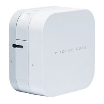 Etikettskrivare Brother PTP300BT Cube 180 dpi 20 mm/s Vit