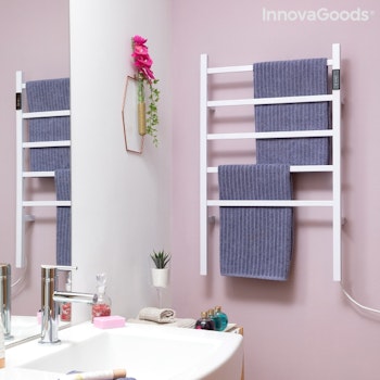 ELEKTRISK VÄGG ELLER GOLV HANDDUKSTÄNG RACWEL INNOVAGOODS