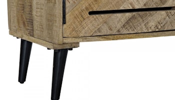 TV-möbler DKD Home Decor Brun Metall Mangoträ (150 x 59 x 40 cm