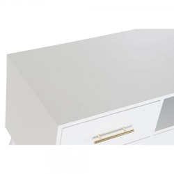 TV-möbler DKD Home Decor Vit Metall MDF (140 x 52 x 40 cm)