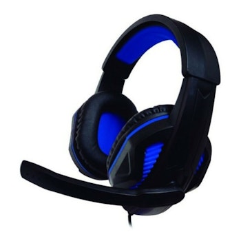 Spelhörlurar med mikrofon PS4/Xbox Nuwa ST10 Svart Blå