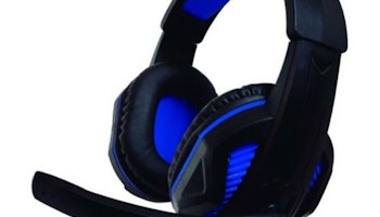 Spelhörlurar med mikrofon PS4/Xbox Nuwa ST10 Svart Blå