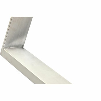 Matsalsbord DKD Home Decor Stål Vit Trä MDF (160 x 90 x 76 cm)