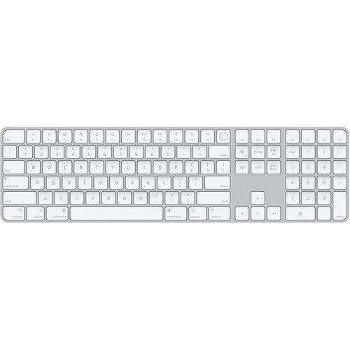 Apple Magic Keyboard - Kabelansluten/trådlös anslutning - Lightning-gränssnitt - Silver