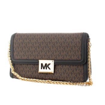 Damväska Michael Kors 35F1G6SL3B-BROWN-BLK Brun (26 x 16 x 7 cm)