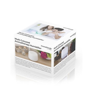 Doftspridare och luftfuktare med flerfärgad LED Steloured InnovaGoods Home Living!