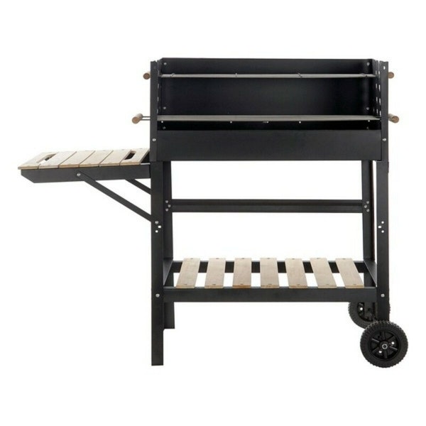 Kolgrill med hjul DKD Home Decor RC-177308 Metall Stål
