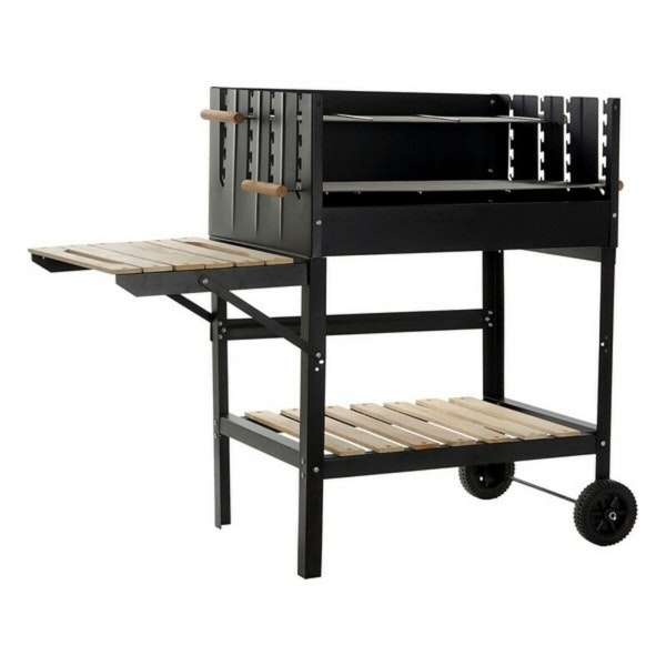 Kolgrill med hjul DKD Home Decor RC-177308 Metall Stål