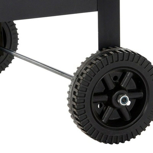 Kolgrill med hjul DKD Home Decor RC-177308 Metall Stål