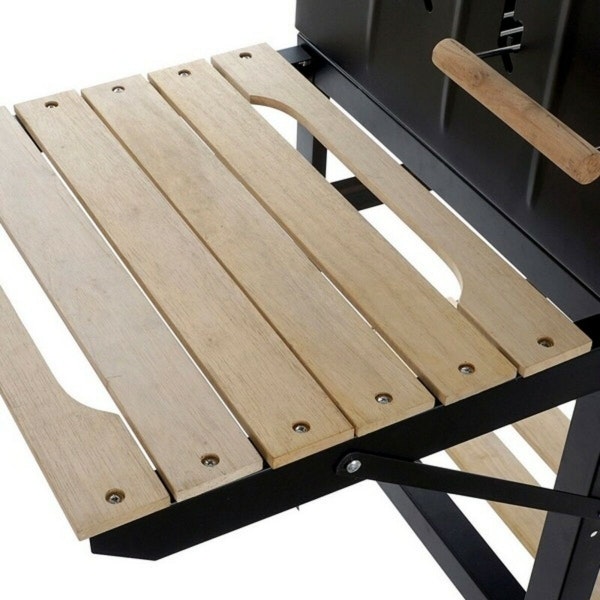 Kolgrill med hjul DKD Home Decor RC-177308 Metall Stål