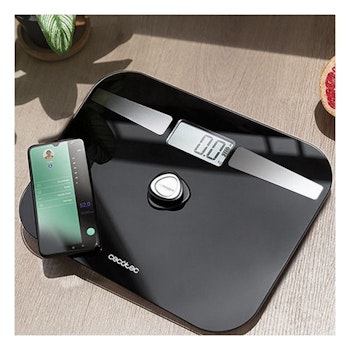 Digital Badrumsvåg Cecotec EcoPower 10200 Smart Healthy LCD Bluetooth 180 kg Svart