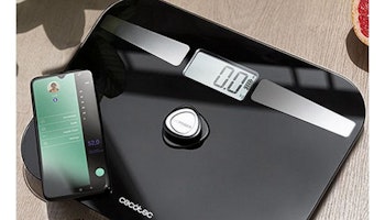 Digital Badrumsvåg Cecotec EcoPower 10200 Smart Healthy LCD Bluetooth 180 kg Svart