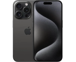 Apple iPhone 15 Pro - Svart Titanium