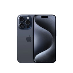 Apple iPhone 15 Pro  - Blå Titanium