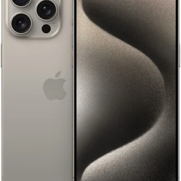 Apple iPhone 15 Pro  - Naturlig Titanium