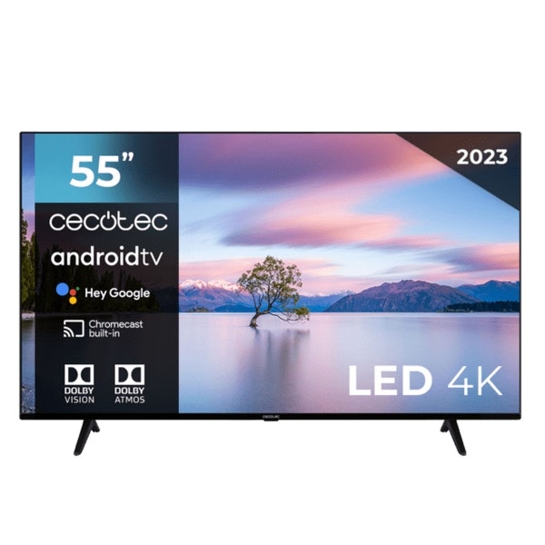 Smart-TV Cecotec ALU10055 55" LED 4K Ultra HD Android TV