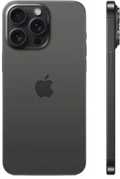 Apple iPhone 15 Pro Max - Svart titan