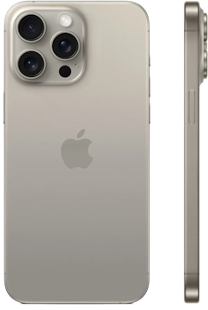 Apple iPhone 15 Pro Max Naturlig titan